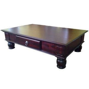 Dutch coffee table in African Mahogany